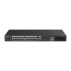 Switch Smart PoE con 24 puertos Gigabit PoE 802.3af/at + 2 SFP para fibra 1Gb, gestión gratuita desde la nube, 370w