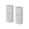 Kit Enlace Inalámbrico de 500 m Preconfigurado + Ajuste Automático de Potencia / Hasta 300 Mbps / Doble Puerto LAN