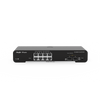 Switch Administrable PoE Capa 2, con 8 puertos Gigabit PoE 802.3af/at + 2 SFP para fibra 1Gb, gestión gratuita desde la nube, 125w