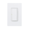 (RadioRA2) Switch on/off RRD-8S-DV-WH de doble voltaje, un solo polo 120V/, 8A/, 1/10HP 3A en motores, apaga y enciende iluminación ó motor, NO requiere cable neutro.