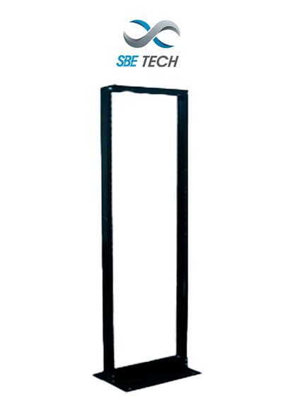 SBE TECH SBE-RR719/45UR - Rack de acero de 7 FT de altura/ 45 UR / 19 de ancho / Color Negro / Sobre pedido MCI1