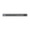 Switch Gigabit PoE+ Administrable / 16 puertos 10/100/1000 Mbps + 2 Puertos SFP Uplink / Presupuesto PoE hasta 120W / Administración Gratuita en la Nube