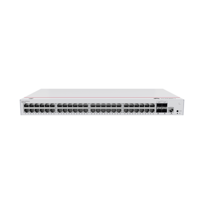 Switch de Acceso Gigabit Administrable Capa 2 / 48 puertos 10/100/1000 Mbps / 4 Puertos 10GE SFP+ Uplink / ERPS / IMGP Snooping / DHCP Snooping / Administración Nube Gratis