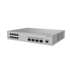 Switch de Acceso Gigabit Administrable Capa 2 / 8 puertos 10/100/1000 Mbps / 2 Puertos 1GE SFP Uplink / ERPS / IMGP Snooping / DHCP Snooping / Administración Nube Gratis