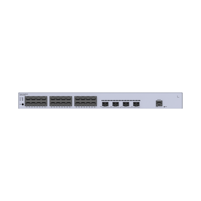 Switch de Distribución/Core Gigabit Administrable Capa 3 / 24 puertos 10/100/1000 Mbps / 4 Puertos 1GE SFP Uplink / ERPS / Rutas Estáticas / iStack / Administración Nube Gratis