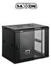 SAXXON SA661201 - Gabinete de pared de 12 UR, fijo, capacidad de carga de 60 Kg. Dimensiones: 60x60x63.5 cm. MCI2