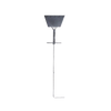 Ancla de Piso Tipo Paleta 5 Orificios para Retenida. Placa: 3/4, Redondo: 1, Altura: 210 cm. Galv. Inmersión.