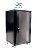 SBE TECH SBE-GNL20URPNL - Gabinete de piso de 20UR de alto con puerta de cristal / Profundidad de 1 metro