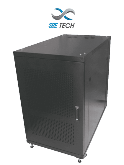 SBETECH GNL20URV600PC - Gabinete de piso de 19, 20 UR, con puerta ventilada. Medidas: 60x50x100 cm