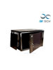 SBETECH GNLPAR9URP- Gabinete de pared / 9 UR / Capacidad de carga de 45 Kg / Ancho 600 mm x profundidad 600 mm x alto 500 mm / Puerta delantera de cristal templado