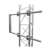Brazo Uso Rudo para Torre STZ Galvanizado Electrolítico de 170 x 60 cm Tubo 2 Ced 30.