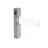 Torniquete Tipo Bandera / Fabricado en Acero / Hoja de Cristal Templado / Acabado de Lujo / Iluminación LEDs / Base para Lectora