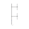 Antena Base de 2 Dipolos, 138-174 MHz, 5 dBd, 36 MHz de Ancho de Banda, Bi-direccional, 300 Watt, N Macho, Inclinación Opcional Tilt de 0, 2, 4, 6, 8 o 10 Grados.