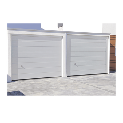 Sección para puerta de Garage / Lisa / Color blanco / Para GARAGE148 / Estilo Americana.
