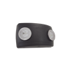 Luz de Emergencia Dual LED ultra compacta/150 lúmenes/Luz fría/Batería de Respaldo Incluida/Botón de test / Color Negro