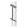 Mástil Robusto de 1 metro para Instalación en torre de tramo STZ30G, STZ35G y STZ45G (Galvanizado por Inmersión en Caliente).