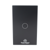 (ZigBee) Apagador switch inalámbrico ZigBee, control de 1 regreso de carga, 110V