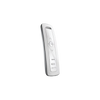 Control remoto 2 canales para motores de persiana Somfy con señal inalámbrica, instrucciones: sube, baja y detener, con posición favorita programada.