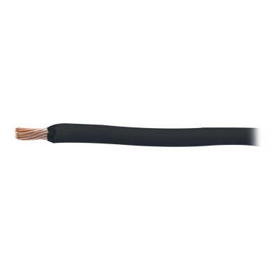 Cable 8 awg color negro,Conductor de cobre suave cableado. Aislamiento de PVC, autoextinguible. (Venta por Metro)