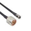 Cable LMR-240UF (Ultra Flex) de 91 cm con conectores N Macho y SMA Macho.