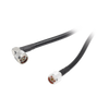 Jumper con Cable LMR400 con Conectores N Macho / N Macho Angulo Recto, de 1.2 metros.
