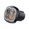 Estrobo Oculto, 6 LED, rojo/azul, SAE Clase I, Empotrable, lente transparente