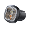Estrobo Oculto, 6 LED, Claro, SAE Clase I, Empotrable, Lente Transparente