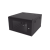Gabinete de Pared con Puerta de Cristal Templado, 635 mm de Profundidad, 6U Rack de 19'', Acero Reforzado