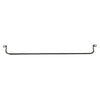 Barra para Aliviar Tensión o Peso Atrás de Patch Panel, Extendida de 2 Pulgadas, Color Negro