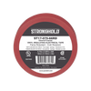 Cinta Eléctrica STRONGHOLD para Aislar, de PVC, Uso General Reparación y Mantenimiento, Grosor de 0.18mm (7 mil), Ancho de 19mm, y 20.12m de Largo, Color Rojo