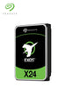 Seagate ST24000NM001H Exos X24 disco duro interno 24 TB 7200 RPM 512 MB 3.5 Serial ATA III