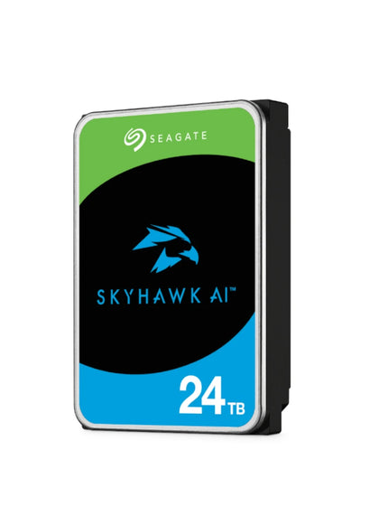 SEAGATE ST24000VE002 - Disco duro interno de 24TB / skyhawk / 3.5 / SATAIII / 6Gbit/s / 7200rpm / 512 MB Cache /