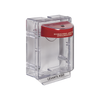 Cubierta Protectora Serie Stopper II® De Policarbonato, Con Bocina, Espaciador Transparente, Etiqueta en Español