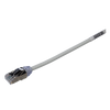 Patch Cord Cat6A, Diametro Reducido 28 AWG, Blindado S/FTP, CM/LS0H, 2 Metros (6.56 Pies), Color Gris