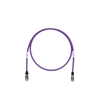 Patch Cord Cat6A, Blindado S/FTP, CM/LS0H, 3.05 Metros (10 Pies), Color Violeta