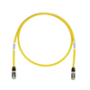 Patch Cord Cat6A, Blindado S/FTP, CM/LS0H, 3.05 Metros (10 Pies), Color Amarillo