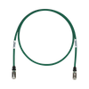 Patch Cord Cat6A, Blindado S/FTP, CM/LS0H, 3.96 Metros (13 Pies), Color Verde