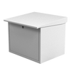 Gabinete para resguardo de baterías (hasta dos baterías PL110D12). Lámina Galvanizada.