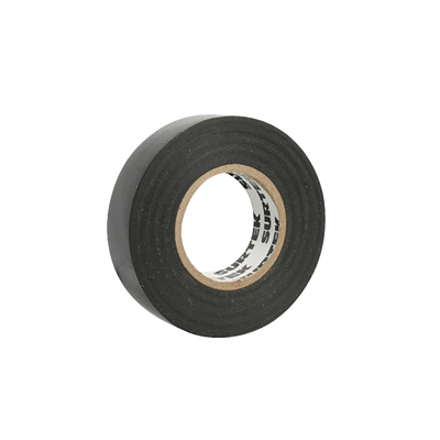 Cinta para aislar color negro 19 mm x 9 metros / Fabricada en PVC / Adhesivo acrílico.