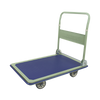 Carro Plataforma con capacidad 300 Kg / Base metálica resistente con protección plástic / 4 Ruedas TPR duraderas.