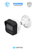 VIVOTEK IB830-HV1Y - Camara IP Bullet Vortex Essential Series, 5 Megapixeles, IR 30mts , WDR Pro, Lente Fijo 2.8 mm , Basic AI, Think Search, Microfono Integrado, Protección IP66, IK10, NDAA, Almacenamiento interno 256GB