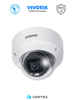 VIVOTEK FD830-HV1Y - Camara IP Domo Vortex Essential Series, 5 Megapixeles, IR 30mts , WDR Pro, Lente Fijo 2.8 mm , Basic AI, Think Search, Protección IP66, IK10, NDAA, Almacenamiento interno 256GB