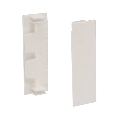 Unión recta de tapa, para uso con canaleta T70, Material PVC Rígido, Color Blanco Mate
