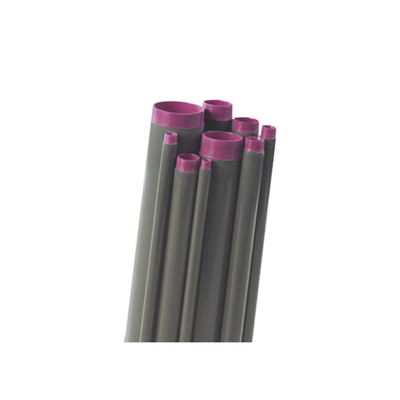 Tubo Conduit rígido de aluminio de 2 1/2 (75.06 mm) con recubrimiento de pvc con cople.