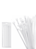 TCE LMG-SZS4X200B - Cincho de Nylon Color Blanco, Bolsa con 100 piezas, Medida 3.6mm Ancho X 200mm Largo, Certificación UL 94V-2