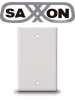 SAXXON A175 - Placa de pared ciega / Sin puertos / Color blanco