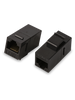 SAXXON M226 - Cople RJ45 / RJ45 Hembra a RJ45 hembra / CAT 6 / Color negro