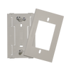 Soporte y tapa universal color Marfil de PVC auto extinguible, para canaleta TEK-100-M (5595-19001)