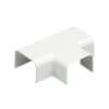 Accesorio en T, para uso con canaleta LD10, material ABS, Color Blanco Mate