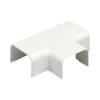 Conexión en T, para uso con canaleta LD3, material ABS, Color Blanco Mate